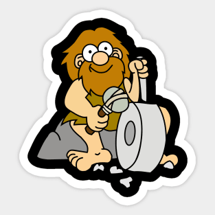 Caveman Sticker